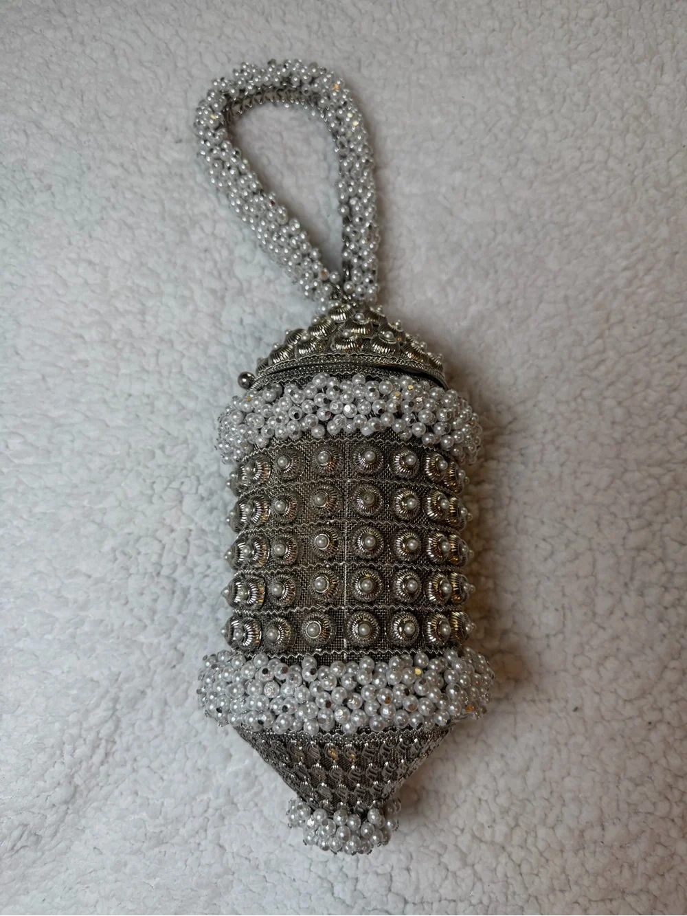 RAMLA Cocktail Pearl Handbag NWOT - Picture 12 of 14
